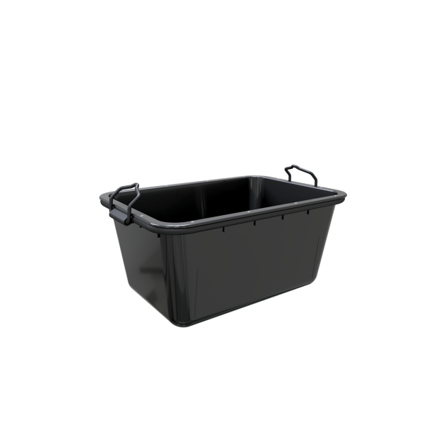 Mortar tray 200l | black